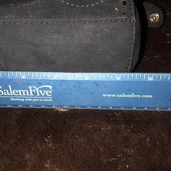 Mondani Black Bag Like New , Holds Phone Card Case , Compact Etc - Picture 5 of 10